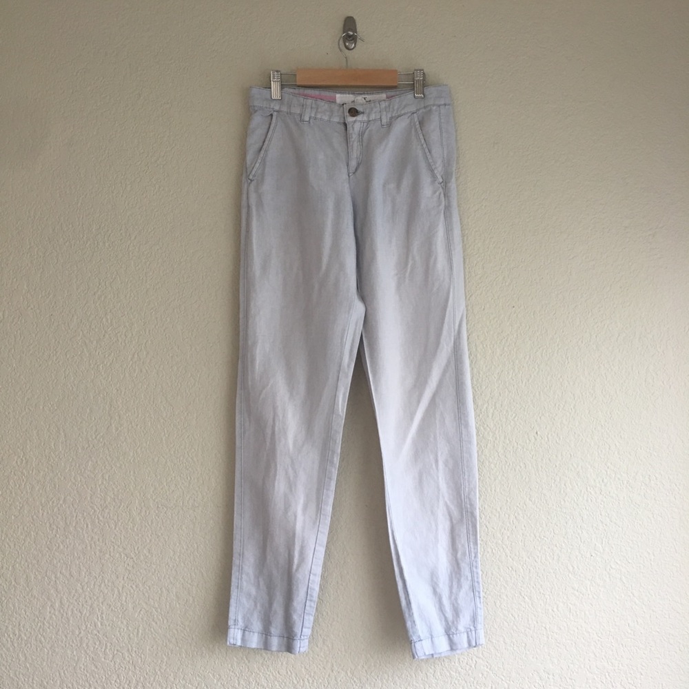 H&M light blue cotton pants
